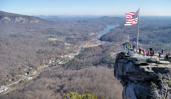 Chimney Rock Santa Claus
