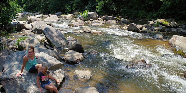 Rocky Broad River, Chimney Rock