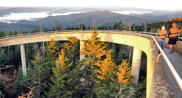 Clingmans Dome Observation Tower