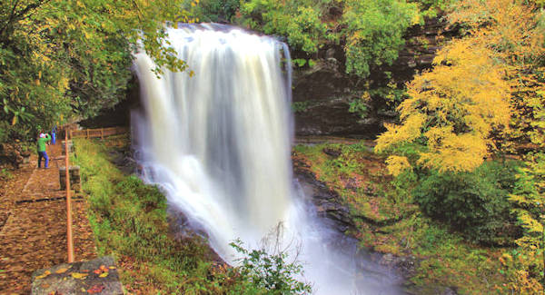 Dry Falls, NC Autumn