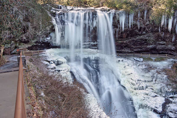 Frozen Dry Falls