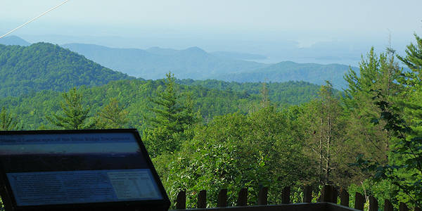 Gorges State Park Overlook