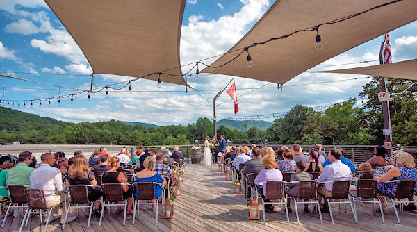 Highland Brewing Rooftop Beer Garden