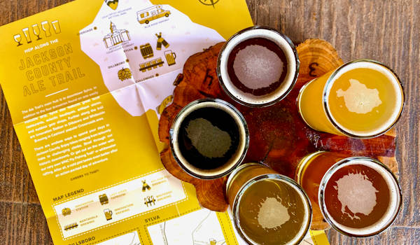 Jackson County Ale Trail Map
