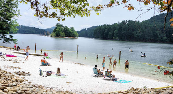 Lake Glenville Beach