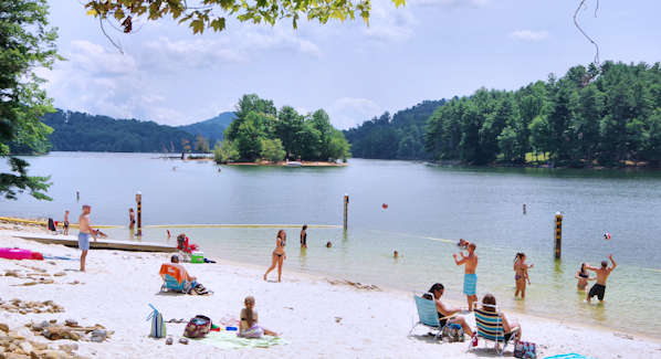 Lake Glenville Beach
