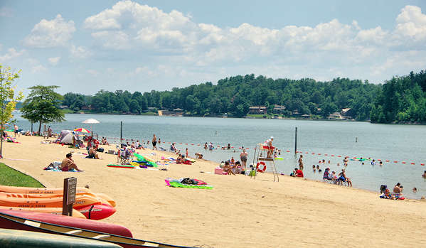 Lake James Beach State Park
