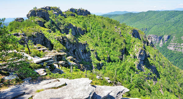 Linville Gorge Chimneys Hike