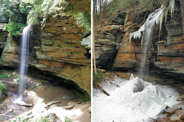 Moore Cove Falls, NC