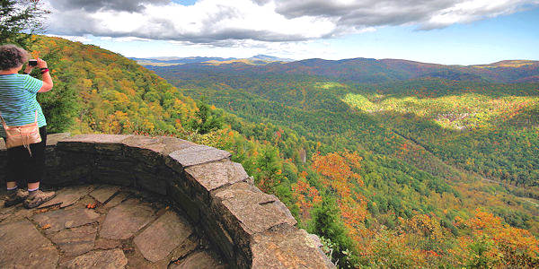 Chestoa View Overlook, Blue Ridge Parkway