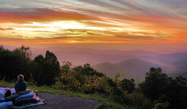 Blue Ridge Parkway Sunrise Picnic