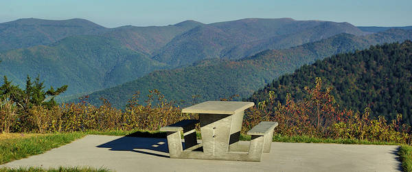 Picnic on the Blue Ridge Parkway