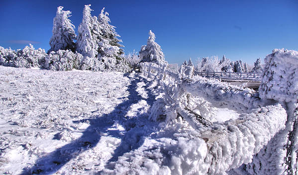 Carver's Gap Snow