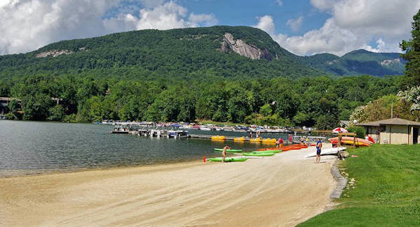 Lake Lure Beach
