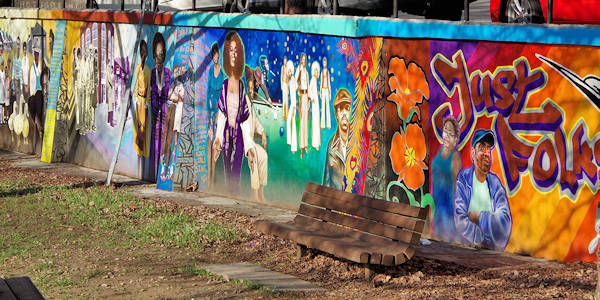 Triangle Park Mural Asheville