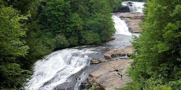 Triple Falls at Dupont Forest