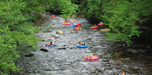 Tubing Green River