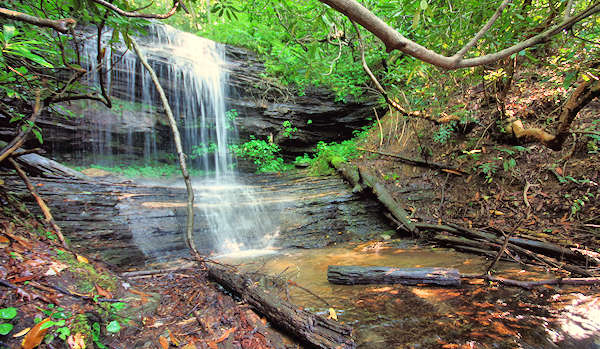 Upper Moore Cove Falls