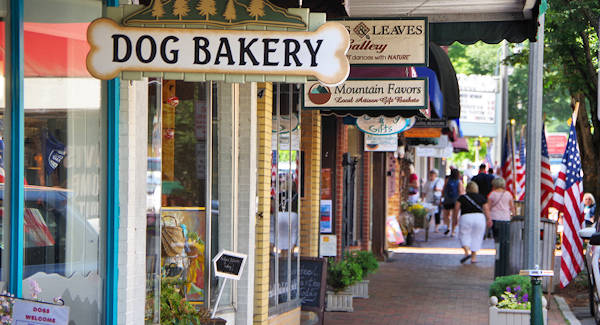 Downtown Waynesville NC