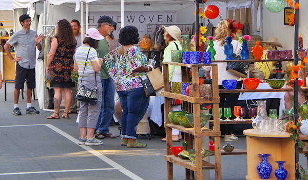 Weaverville Art in Autumn