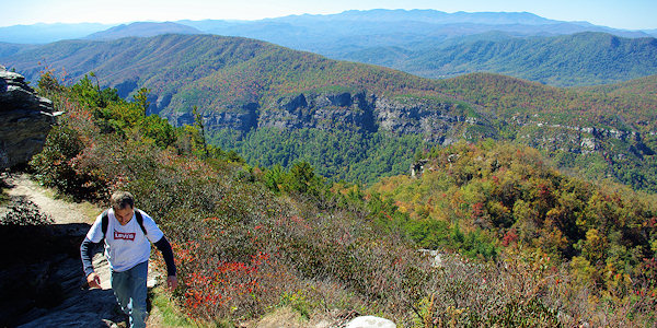 Table Rock Mountain Hiking Trail, Linville Gorge