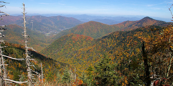 Waterrock Knob on Blue Ridge Parkway, North Carolina