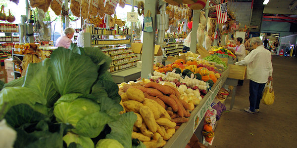 Western NC Farmers Market in Asheville