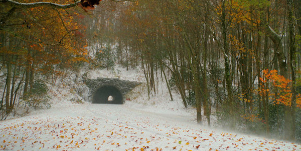 Winter Hike on the Blue Ridge Parkway