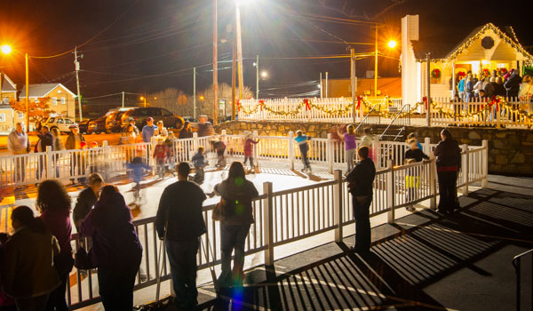 Forest City Christmas Ice Skating