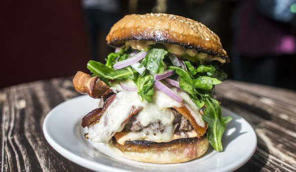 Vault best burger in asheville